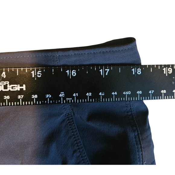 L.L. Bean Mens size 36 Cresta Hiking Shorts Blue Trail Outdoor Gorpcore Utility - Picture 8 of 11